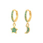 925 Sterling Silver Ear Buckle Small Hoop Earrings