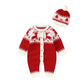 Newborn Christmas Costumes Jumpsuit + Hat