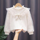 Elegant Long Sleeve Blouse Top for Girls