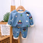 Warm Pajamas Set for Baby Boy