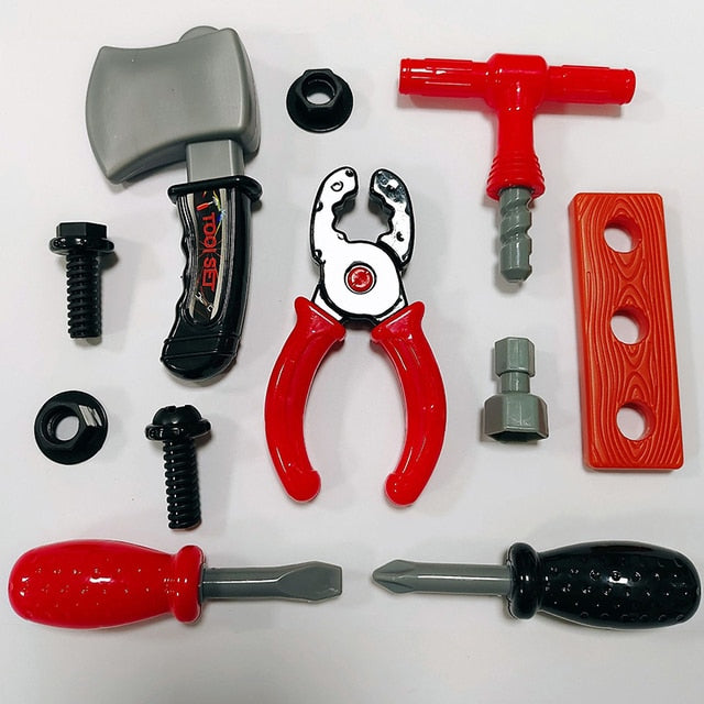 Safe Plastic Children Maintenance Repair Tools Set for Kids