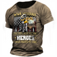 Vintage T-shirt Top for Men