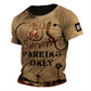 Vintage T-shirt Top for Men