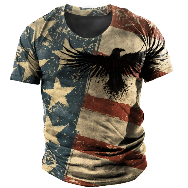 Vintage T-shirt Top for Men