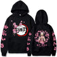 Kimetsu No Yaiba Anime Sweatshirt Hoodies for Women