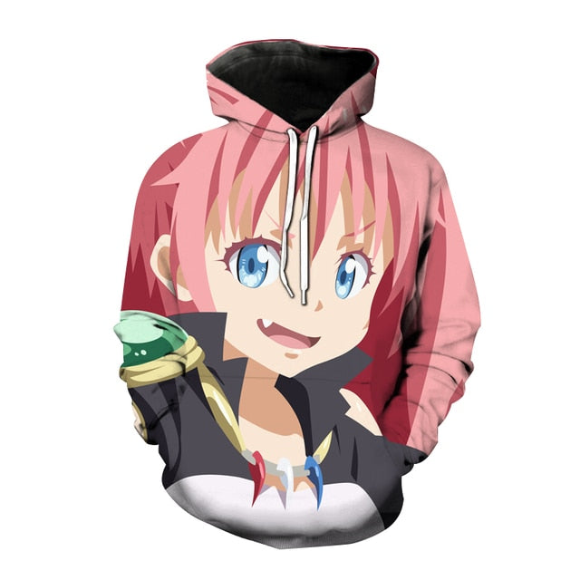 Tensei Shitara Slime Datta Ken Anime Hoodies Sweatshirt
