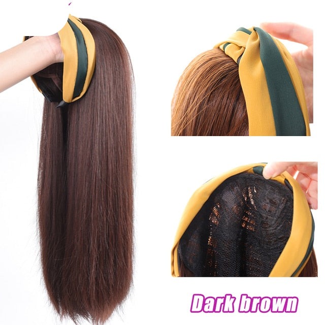 Synthetic Cute Headband Wig for Women