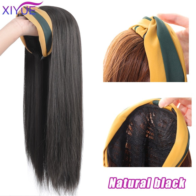 Synthetic Cute Headband Wig for Women