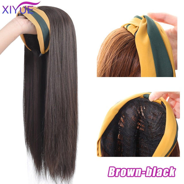 Synthetic Cute Headband Wig for Women