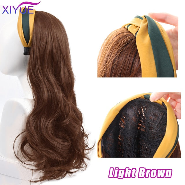 Synthetic Cute Headband Wig for Women