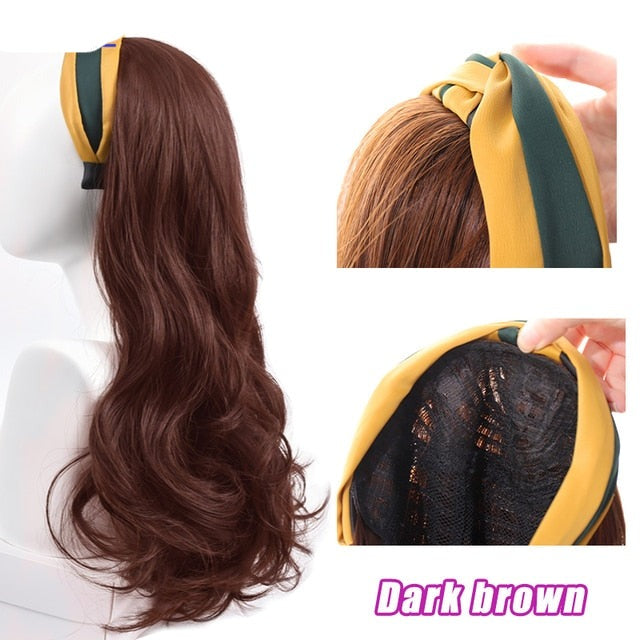 Synthetic Cute Headband Wig for Women