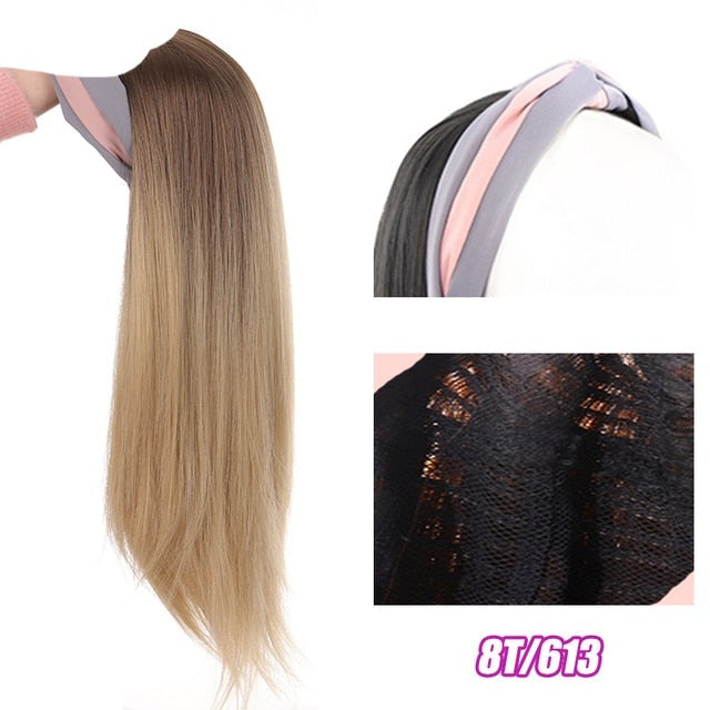 Synthetic Cute Headband Wig for Women