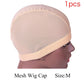 Hair Net Breathable Wig Cap Mesh With Wig Grip