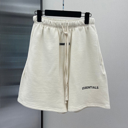 Essentials Shorts Summer High Quality Street Hip Hop Sweatpants 100%Cotton