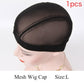 Hair Net Breathable Wig Cap Mesh With Wig Grip