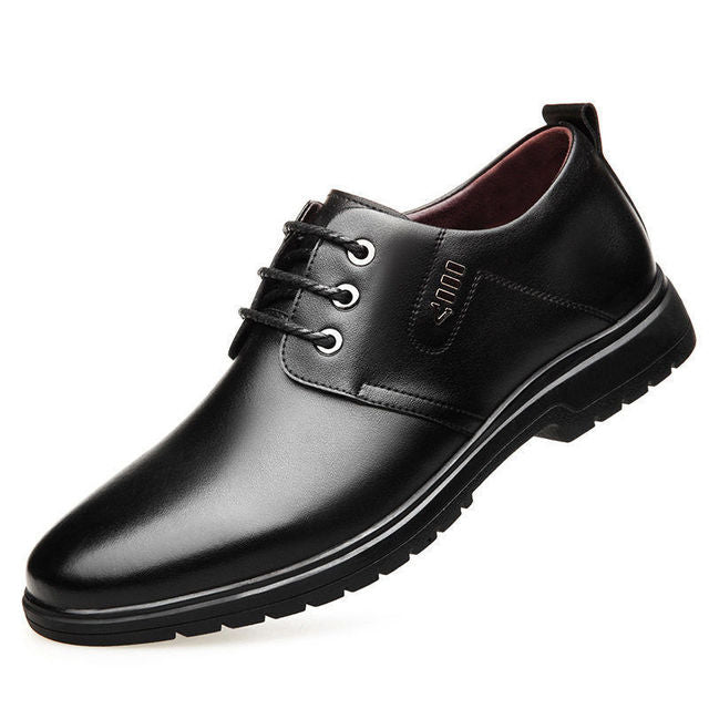 Pu Leather Business Casual Shoes For Men