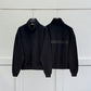 Essentials High Neck Zip Sweatshirt Jacket Top