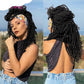 Long Headband Dreadlock Wig Synthetic hair