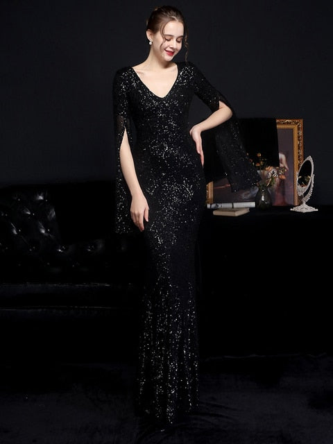 Sequin Evening Party Dress for Women
