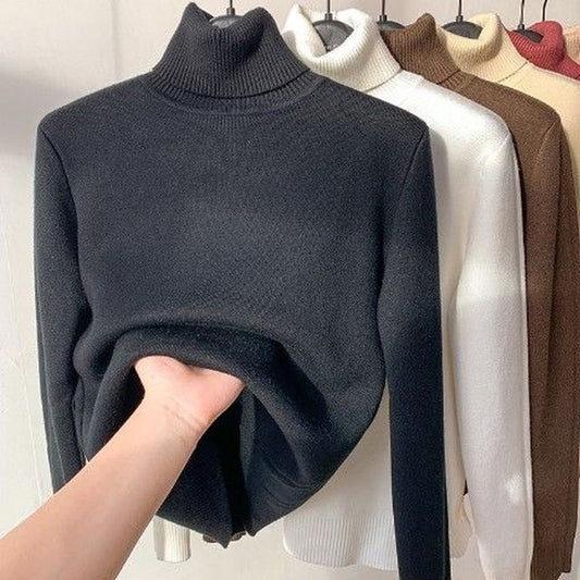 Turtle Neck Winter Sweater for Women