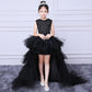 Long Back Layered Flower Girl Dress