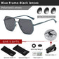 New Fashion Aluminum Photochromic Sunglasses Men Women Polarized Sun Glasses Chameleon