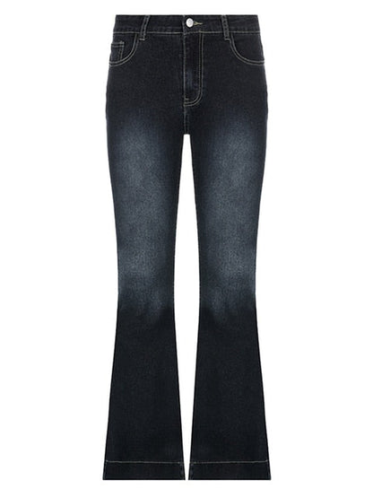 Low Waist Vintage Flare Jeans