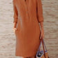 Cotton Linen Dress for Women