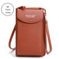Women Bags Soft Leather Phone Purse Crossbody Shoulder Handbag