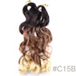 Synthetic Loose Spiral Wave Braiding Hair Extension