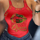 Slim Fit Sleeveless Spring Top