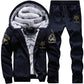 Winter Warm Hooded Tracksuit Set 2 piece