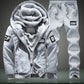 Winter Warm Hooded Tracksuit Set 2 piece