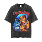 Rapper Portrait Cotton Tees Breathable Vintage T-shirt Top