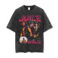 Rapper Portrait Cotton Tees Breathable Vintage T-shirt Top