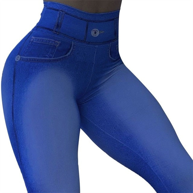 High Waist Skinny Jeans Slim Denim pants for Women