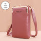 Women Bags Soft Leather Phone Purse Crossbody Shoulder Handbag