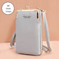 Women Bags Soft Leather Phone Purse Crossbody Shoulder Handbag