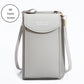 Women Bags Soft Leather Phone Purse Crossbody Shoulder Handbag