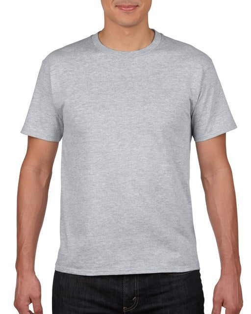 Cotton Solid Color Tees Top for Men -T-Shirt