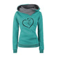 Cat Printing Sweatshirt Hoodies for Women