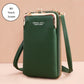 Women Bags Soft Leather Phone Purse Crossbody Shoulder Handbag