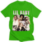 Lil Baby Hip Hop T-shirt Vintage Top