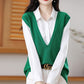 Knitted Sweater Vest for Women