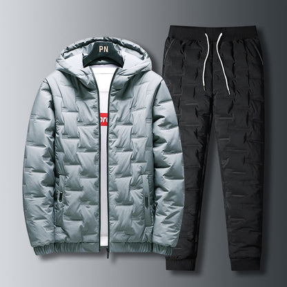 Hooded Winter Jacket + Parka Pants