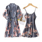Silk Satin Night Dress Set
