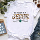Jesus Graphic Print T-Shirt