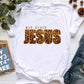 Jesus Graphic Print T-Shirt