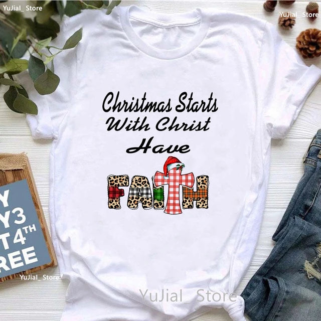 Jesus Graphic Print T-Shirt