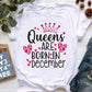 January To December Graphic Print T-Shirt Top for Women